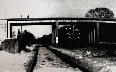 Viadukten over jernbanen på Væthvej i Langå